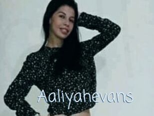 Aaliyahevans