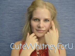 CuteWhitneyForU