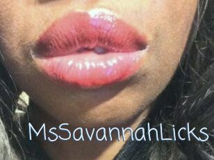 MsSavannahLicks