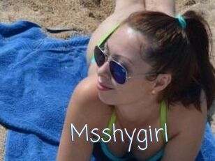 Msshygirl