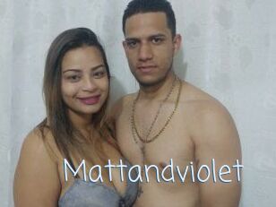 Mattandviolet